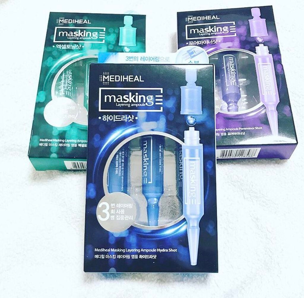 マスキング レイアリング アンプル /MEDIHEAL/美容液を使ったクチコミ(2枚目)