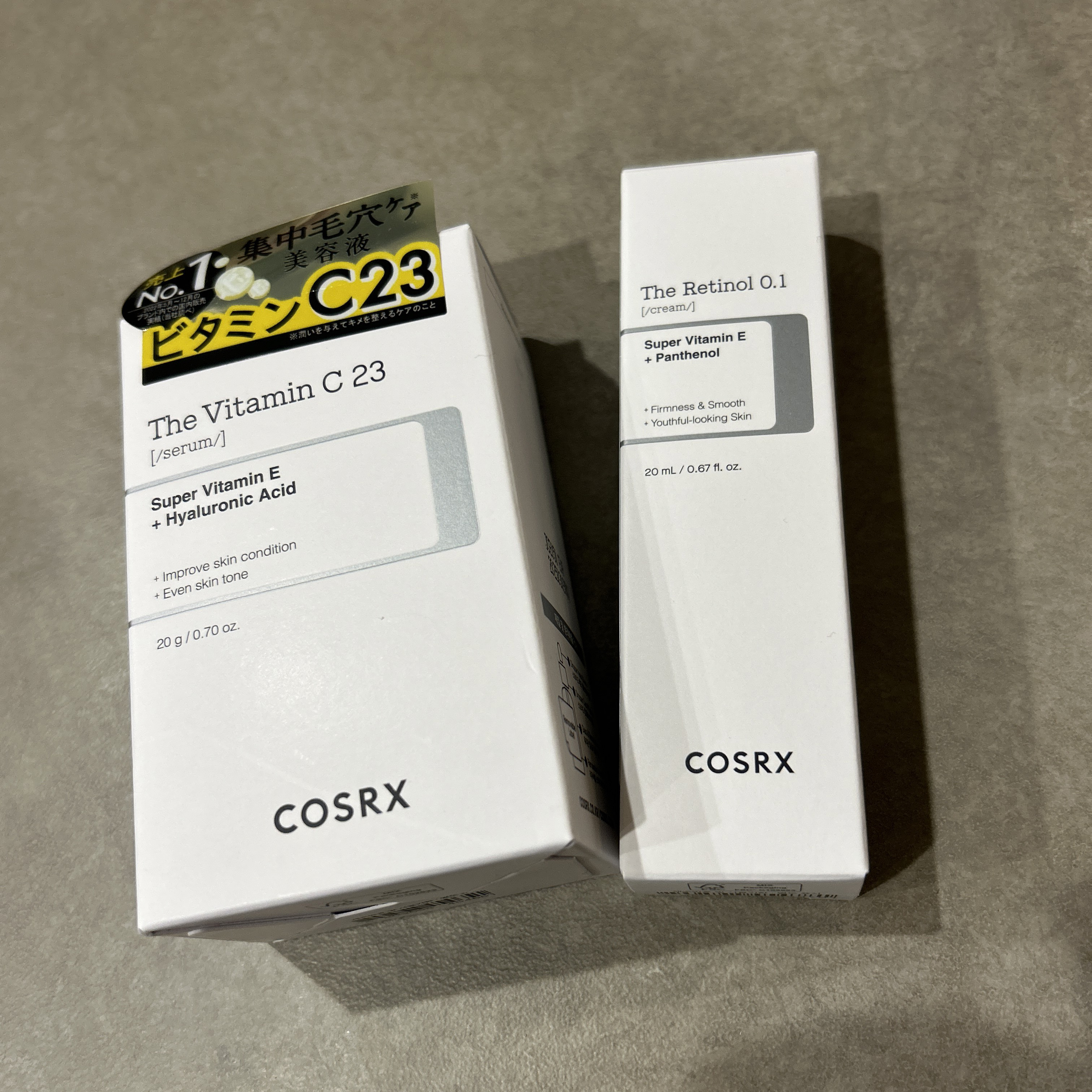 RXザ・レチノール0.1クリーム/COSRX/フェイスクリームを使ったクチコミ（1枚目）