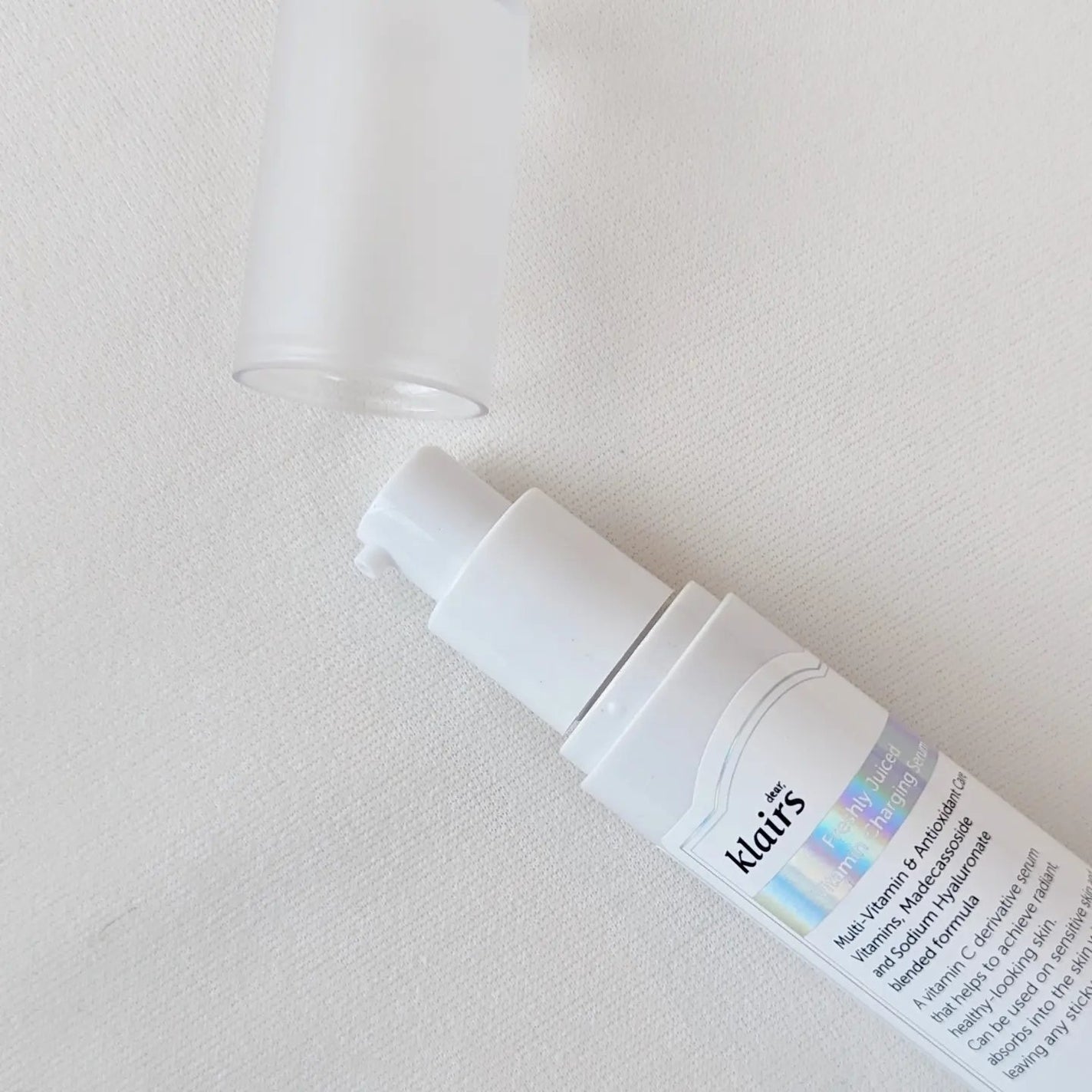 フレッシュリージュースドビタミンチャージングセラム(30ml)/Klairs/美容液を使ったクチコミ(2枚目)