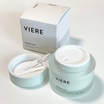 ティランジア モイスチャー クリーム/VIERE/フェイスクリームを使ったクチコミ(5枚目)