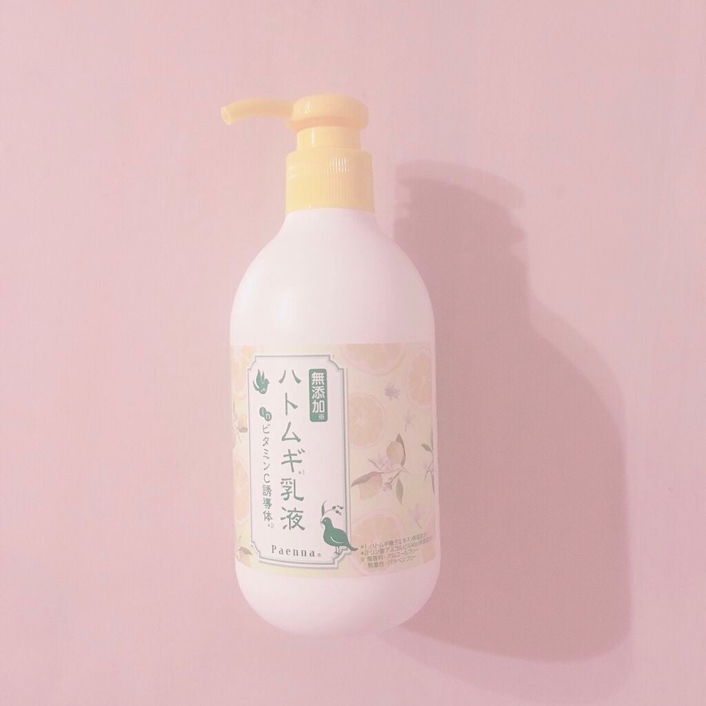 ハトムギ乳液inビタミンC誘導体/パエンナ/乳液を使ったクチコミ(1枚目)