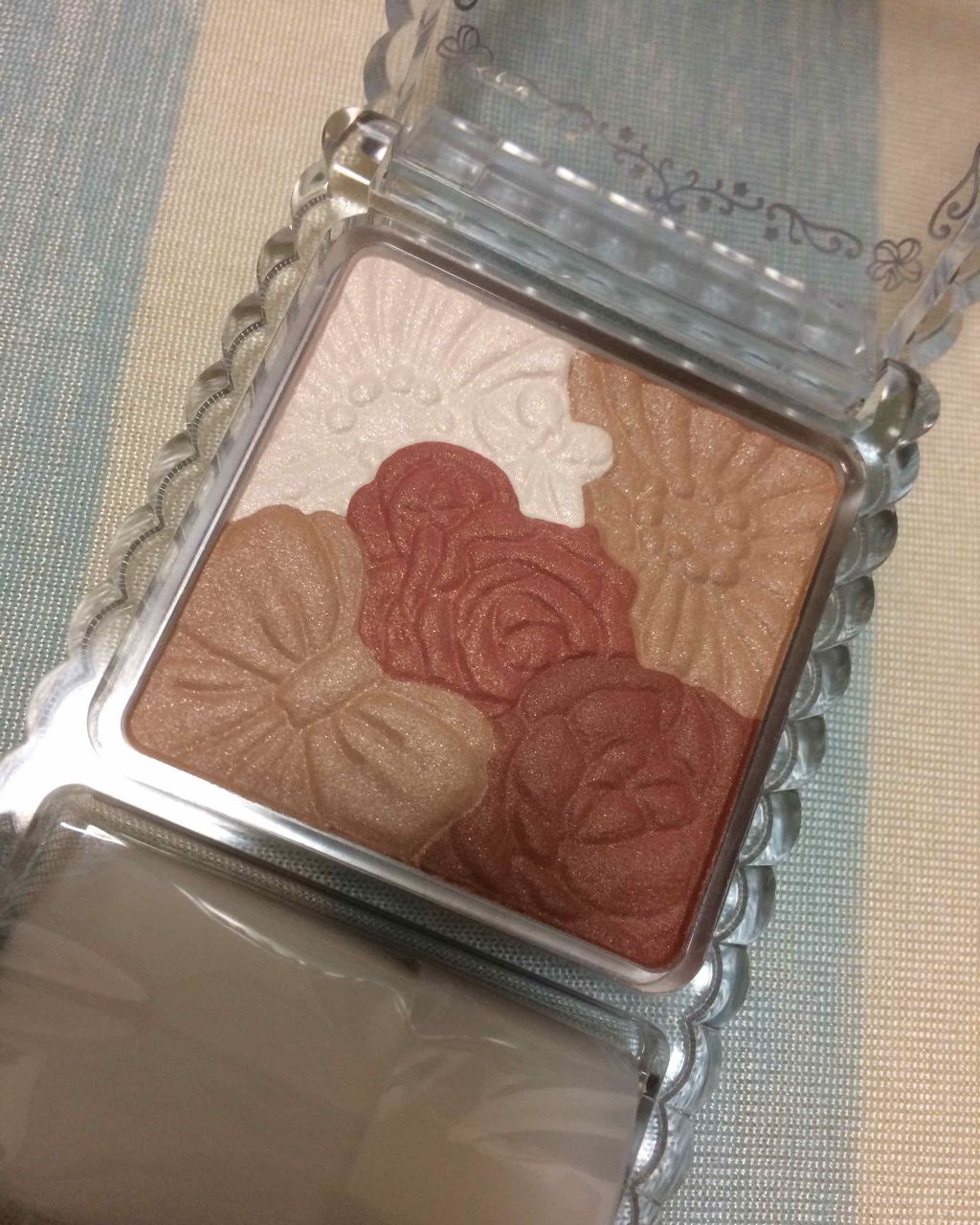 グロウフルールチークス/キャンメイク/パウダーチークを使ったクチコミ（1枚目）