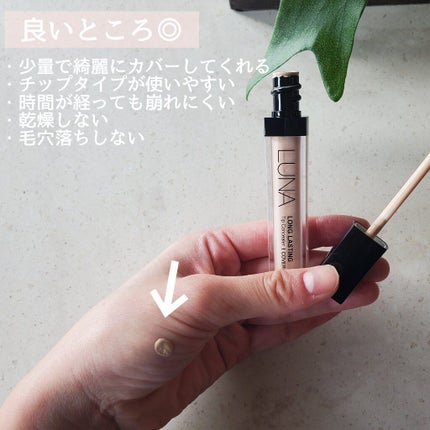 ロングラスティングチップコンシーラー/LUNA/リキッドコンシーラーを使ったクチコミ(3枚目)