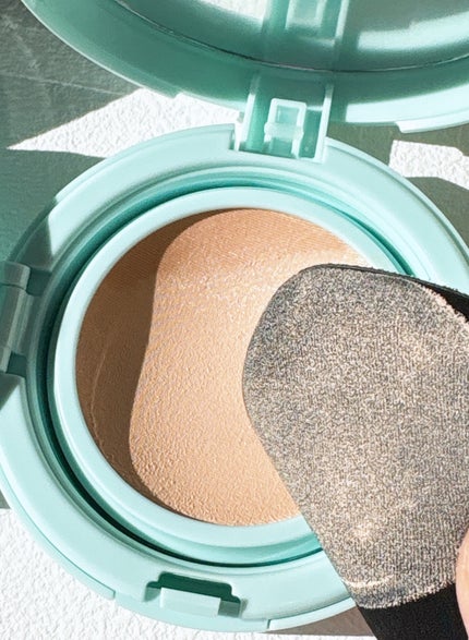 Glow me mesh cushion /Likebel/クッションファンデーションを使ったクチコミ(4枚目)