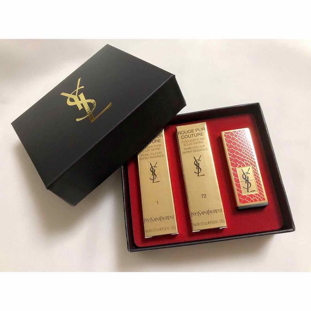 <旧>ルージュ ピュールクチュール/YVES SAINT LAURENT BEAUTE/口紅を使ったクチコミ(4枚目)