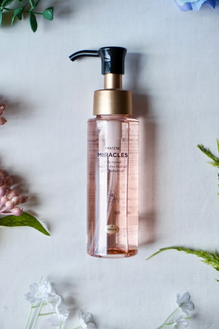 ミラクルズ シルキーリペア 洗い流さないトリートメント/パンテーン/ヘアオイルを使ったクチコミ(4枚目)