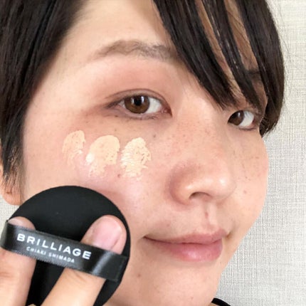 クリエイターズ ロングウェア UV クッション/ブリリアージュ/クッションファンデーションを使ったクチコミ(3枚目)