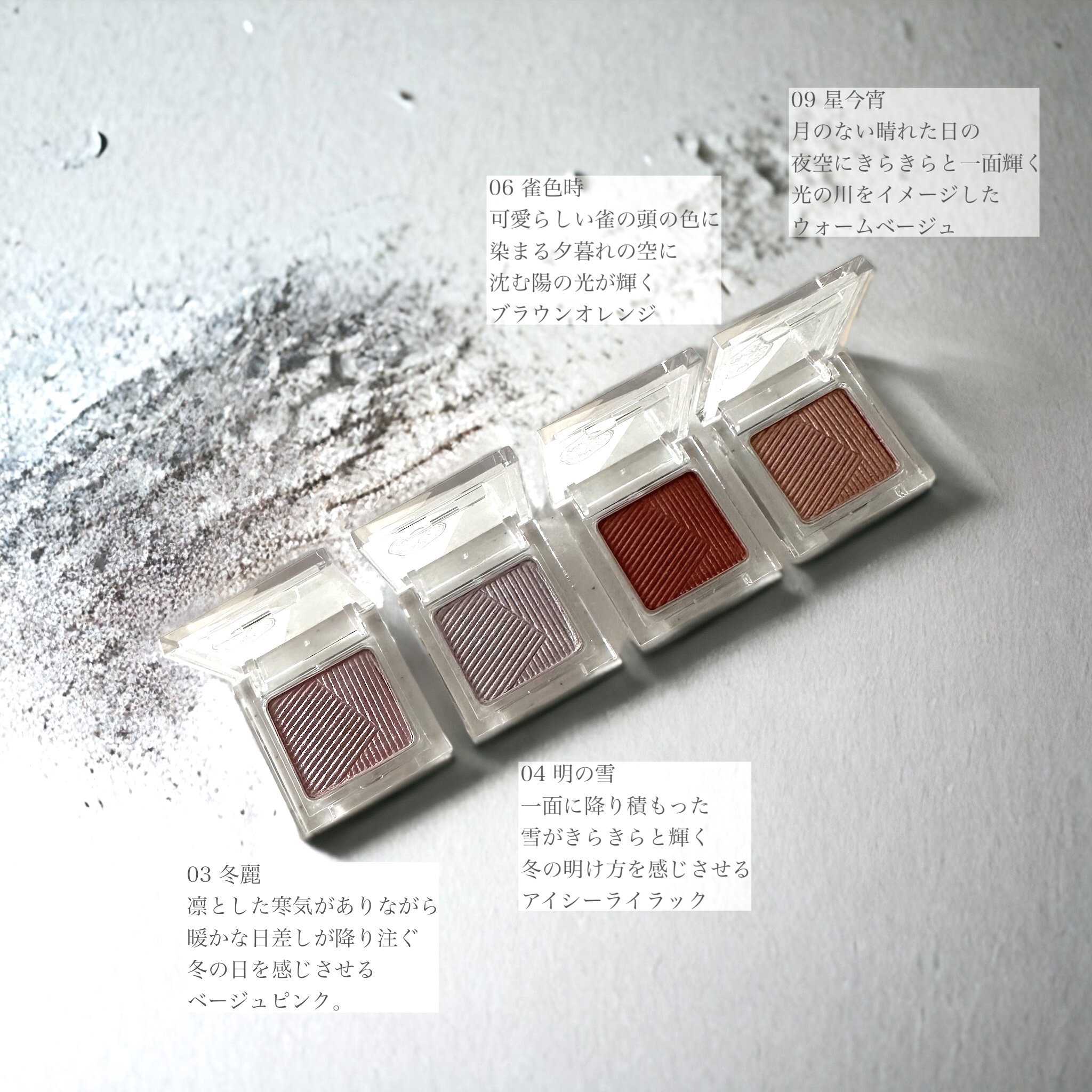 オーラデュウ プリズム イルミネーター ピコ/SHISEIDO/単色アイシャドウを使ったクチコミ（2枚目）