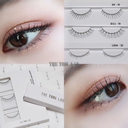 ハッピーリム アイラッシュ インディビジュアル/THE TOOL LAB/つけまつげを使ったクチコミ(1枚目)