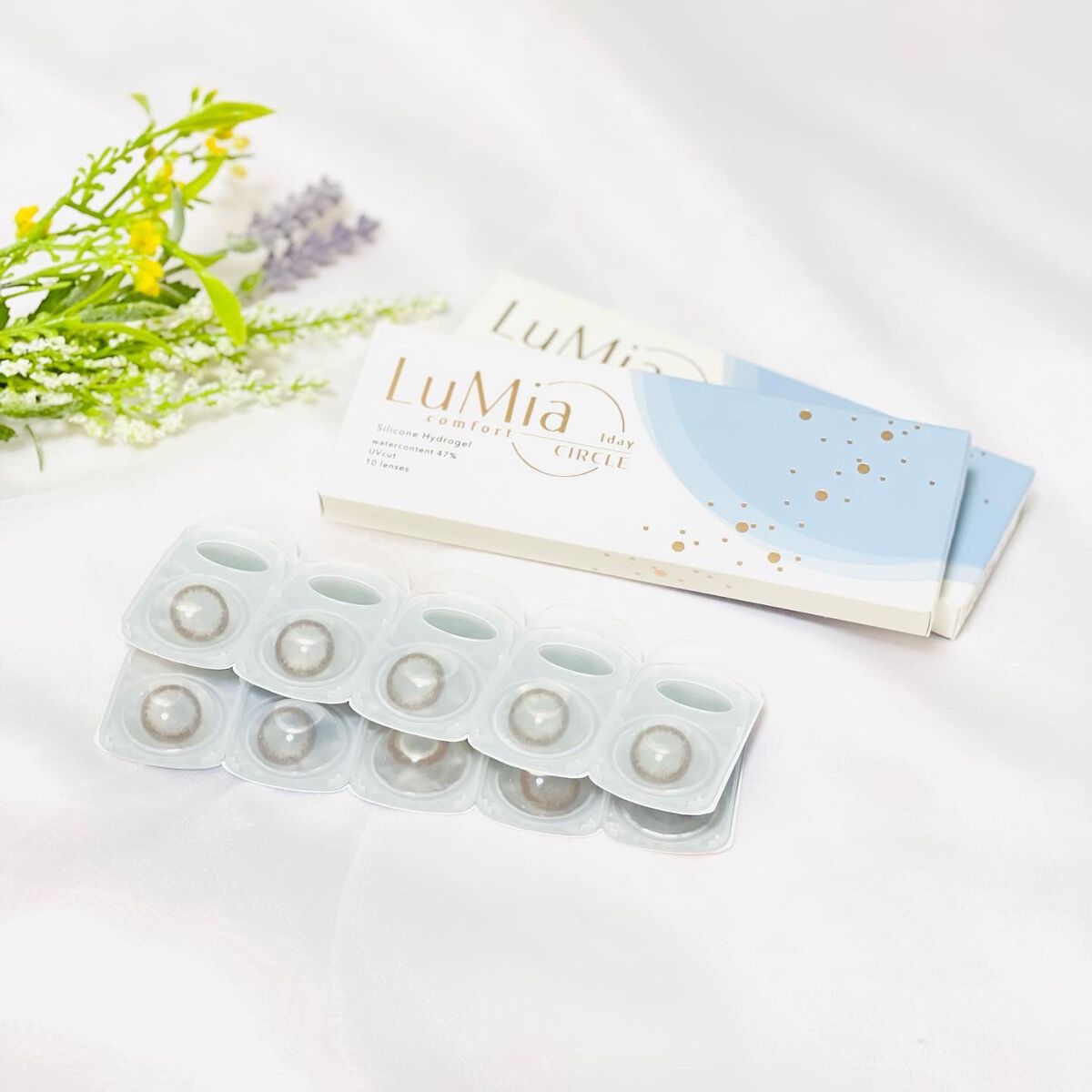 LuMia comfort 1day CIRCLE/LuMia/ワンデー(1DAY)カラコンを使ったクチコミ(1枚目)