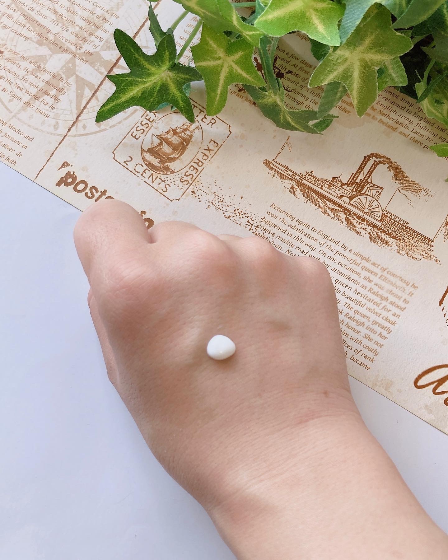 バニシングバーム プレミアム トーンアップ SPF21/9Wishes/化粧下地を使ったクチコミ（3枚目）