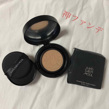 ジョンセンムル エッセンシャル スキン ヌーダー クッション/JUNG SAEM MOOL/クッションファンデーションを使ったクチコミ(1枚目)