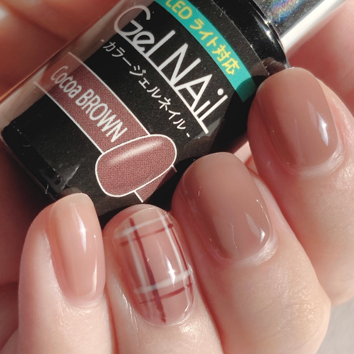 ジェルネイル(ライト対応)/セリア/ジェルネイルを使ったクチコミ(2枚目)