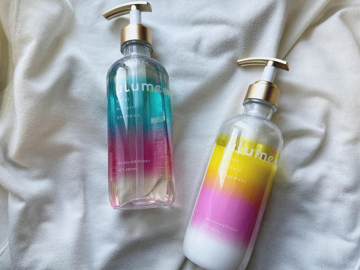 モイストプロテインシャンプー/トリートメント/ulumee/市販シャンプーを使ったクチコミ（1枚目）