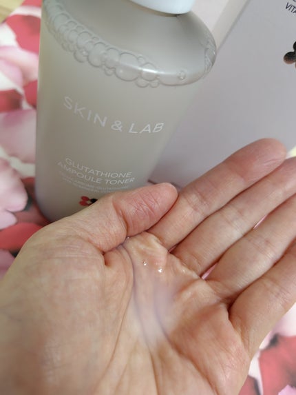 グルタチオンアンプルトナー/SKIN&LAB/化粧水を使ったクチコミ(3枚目)