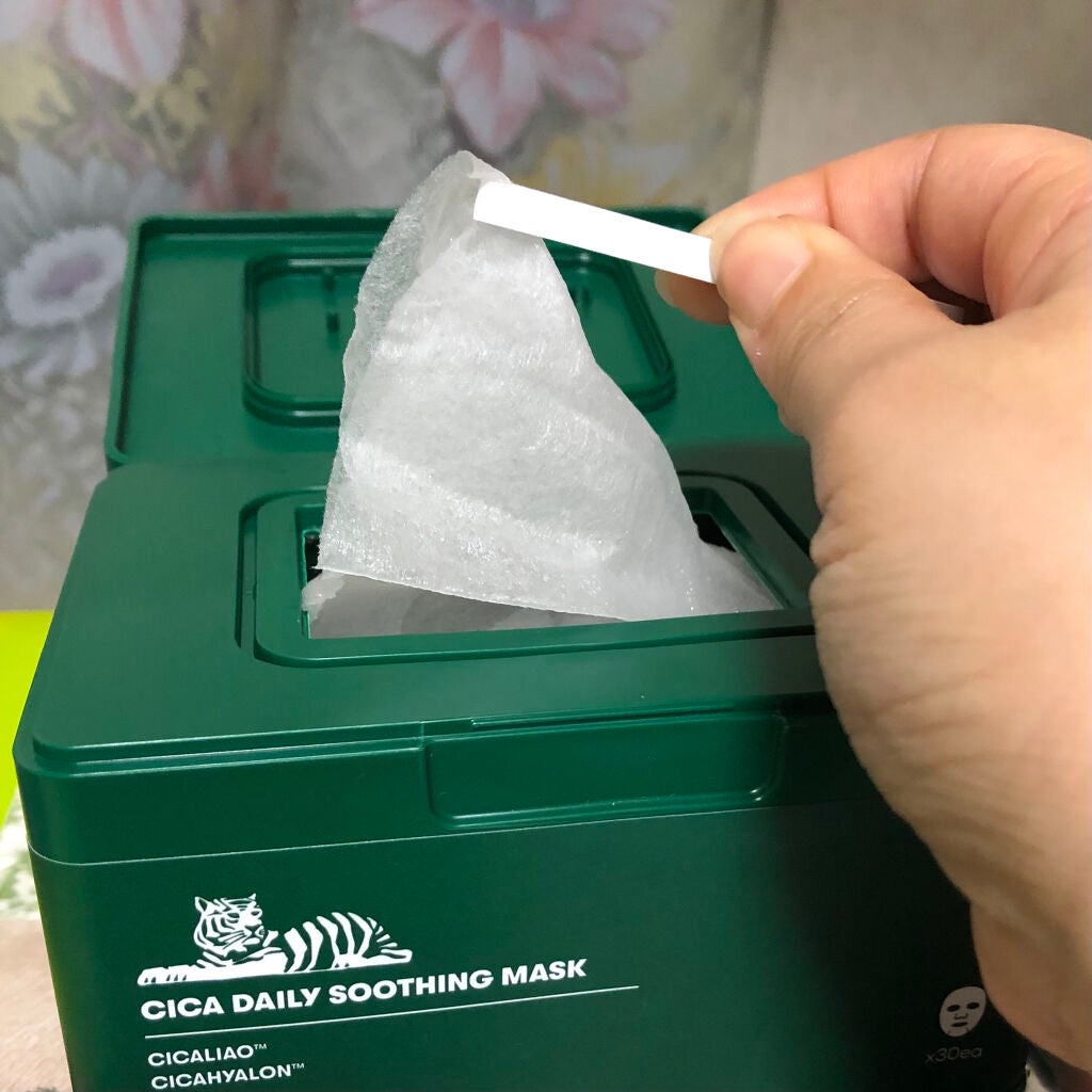 CICA デイリースージングマスク/VT/シートマスク・パックを使ったクチコミ(4枚目)