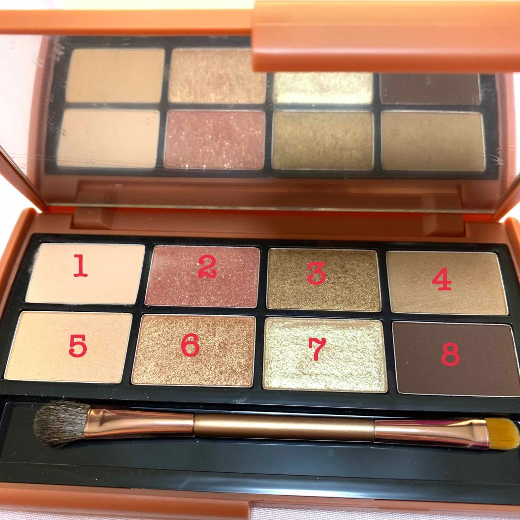 デイリズムアイパレット/heimish/アイシャドウパレットを使ったクチコミ（2枚目）