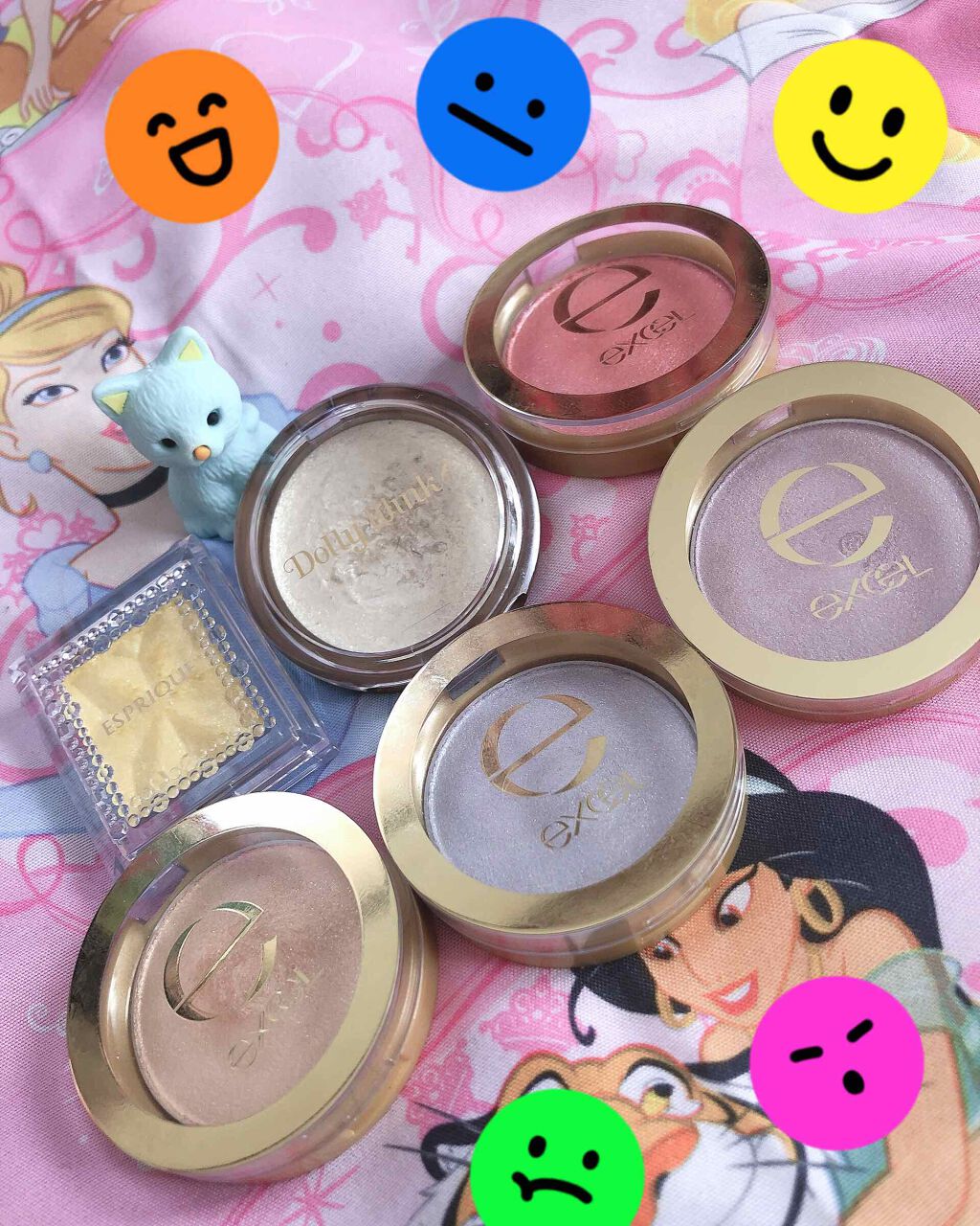 シャイニーシャドウ N/excel/単色アイシャドウを使ったクチコミ（2枚目）