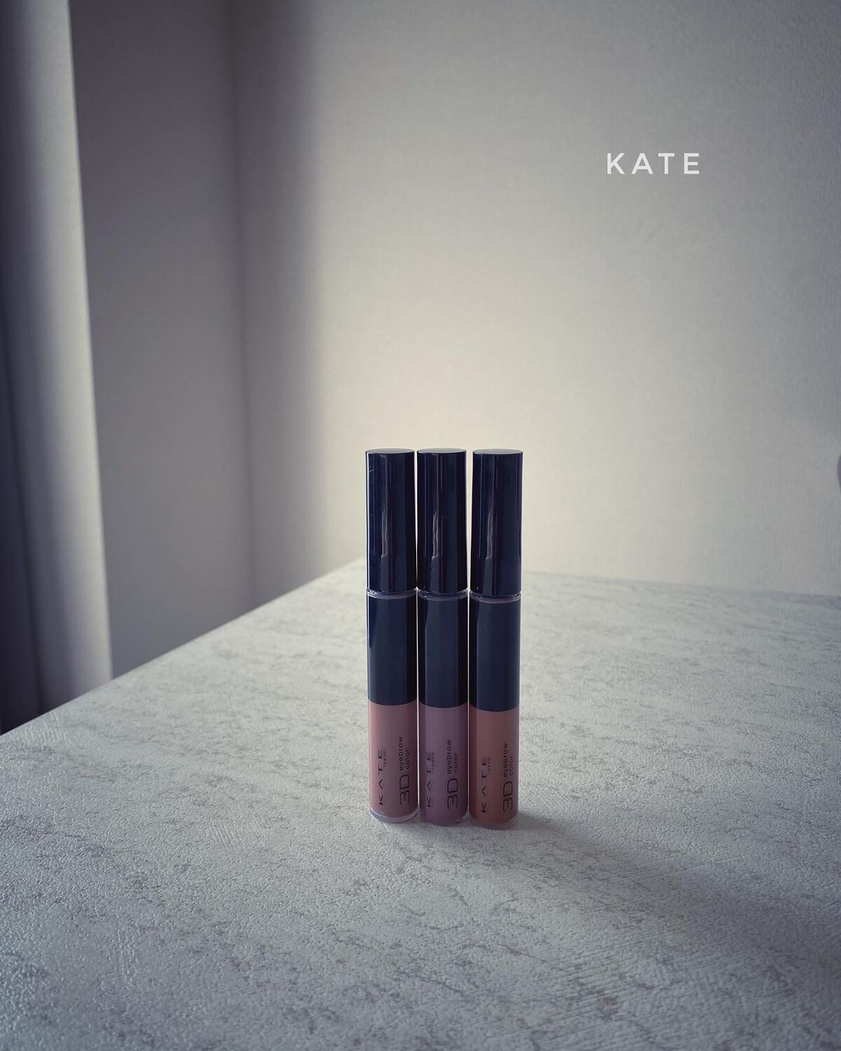 3DアイブロウカラーN/KATE/眉マスカラを使ったクチコミ(1枚目)