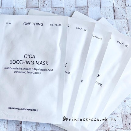 CICAスージングマスク/ONE THING/シートマスク・パックを使ったクチコミ(6枚目)