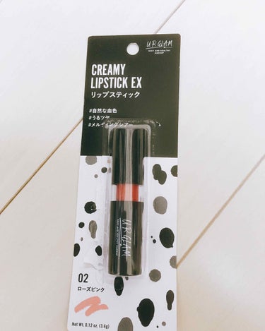 UR GLAM　CREAMY LIPSTICK EX/U R GLAM/口紅を使ったクチコミ（1枚目）