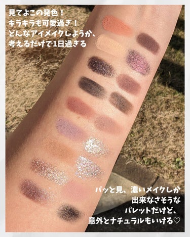 PRETTY GRANGE PALETTE/Huda Beauty/アイシャドウパレットを使ったクチコミ（3枚目）