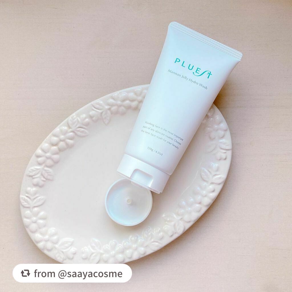 マンナンジェリーハイドロウォッシュ/PLUEST/洗顔料を使ったクチコミ(4枚目)