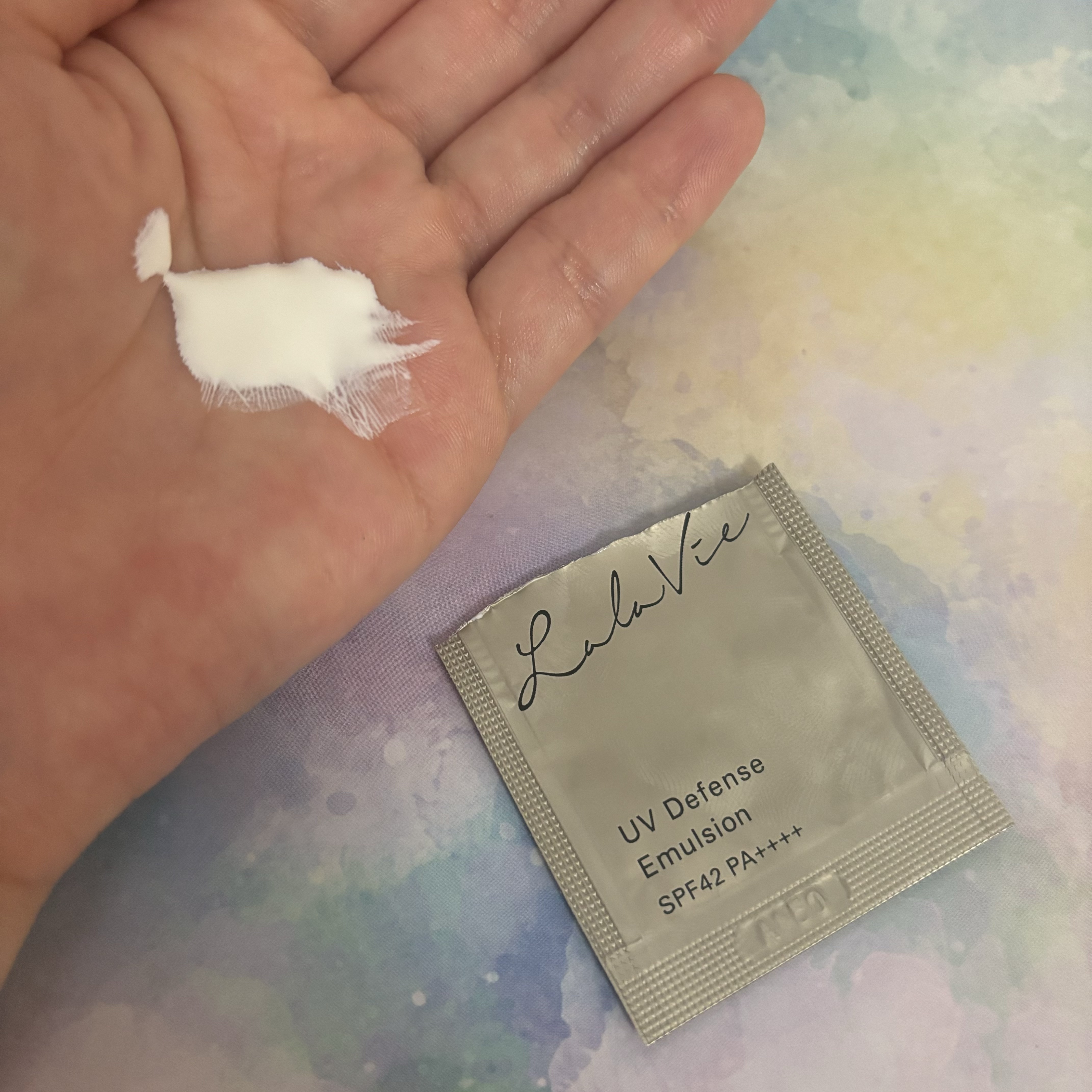 UVディフェンス エマルジョン/Lala Vie/日焼け止めミルクを使ったクチコミ（1枚目）