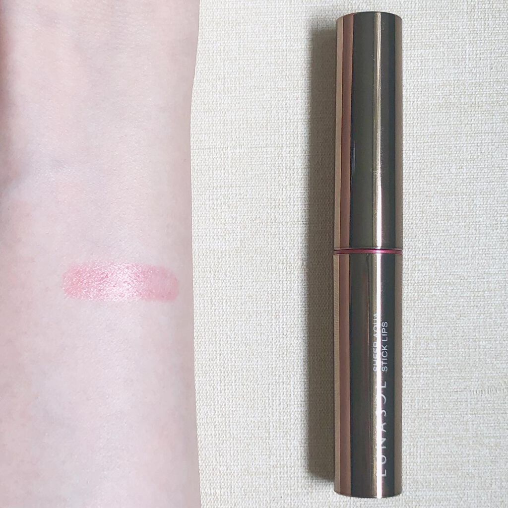 シアーアクアスティックリップス/LUNASOL/口紅を使ったクチコミ（2枚目）