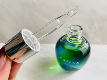 セラム/GREEN&/美容液を使ったクチコミ(2枚目)