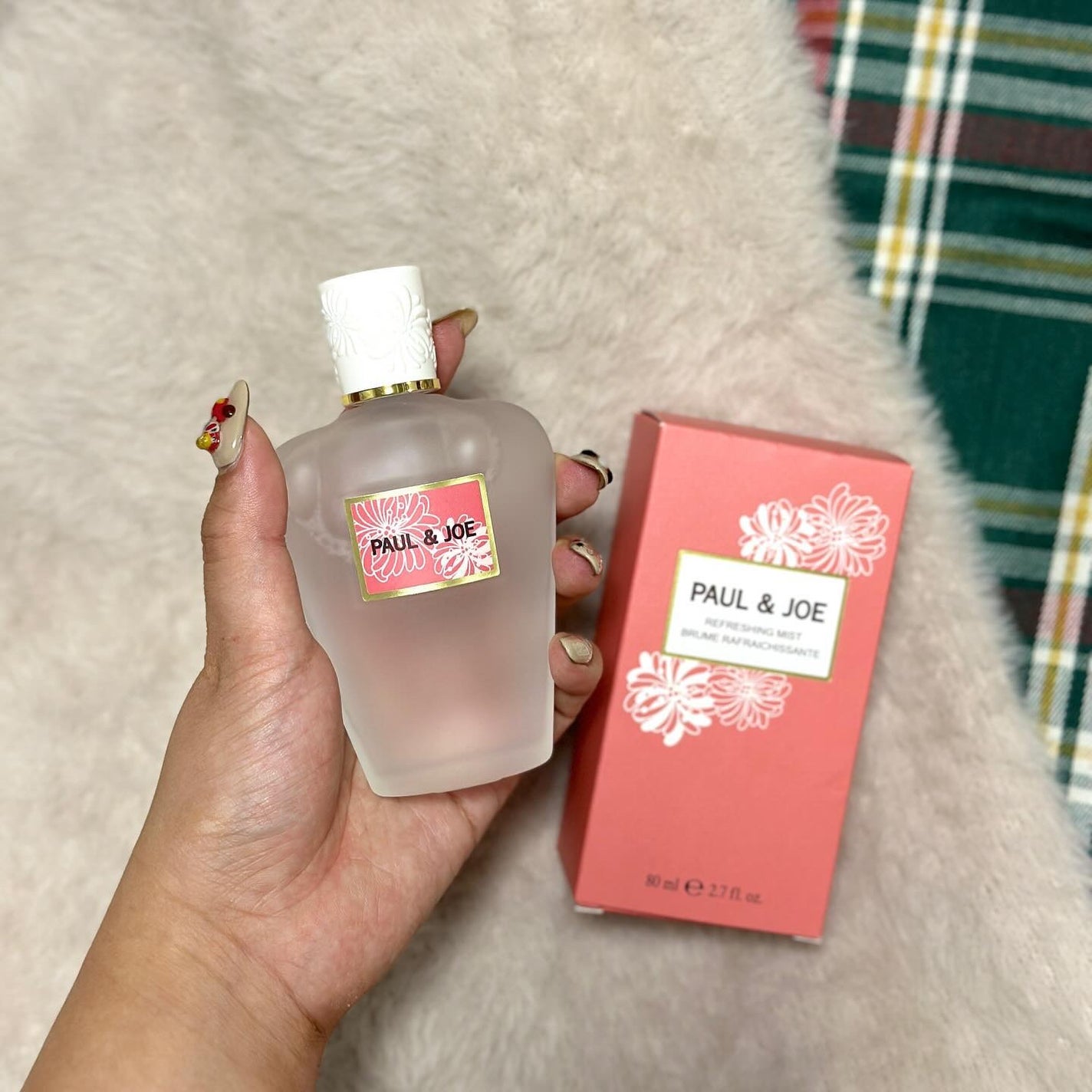 リフレッシング ミスト 02 APPLE CARAMELIZED/PAUL & JOE BEAUTE/ボディローションを使ったクチコミ(3枚目)