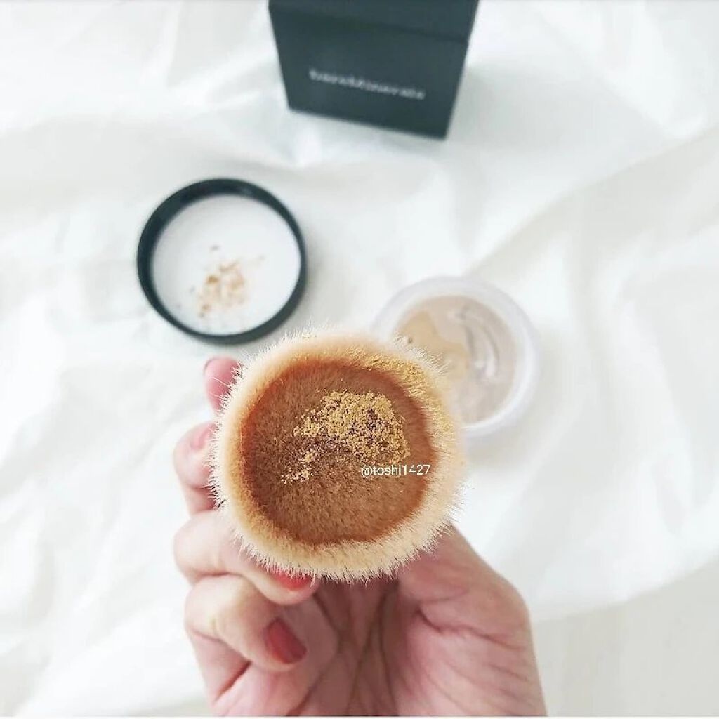 オリジナル ファンデーション（SPF15・PA++) ライト（標準色）/bareMinerals/パウダーファンデーションを使ったクチコミ（3枚目）