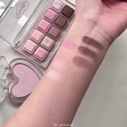 ムードキーボード/lilybyred/アイシャドウパレットを使ったクチコミ(2枚目)