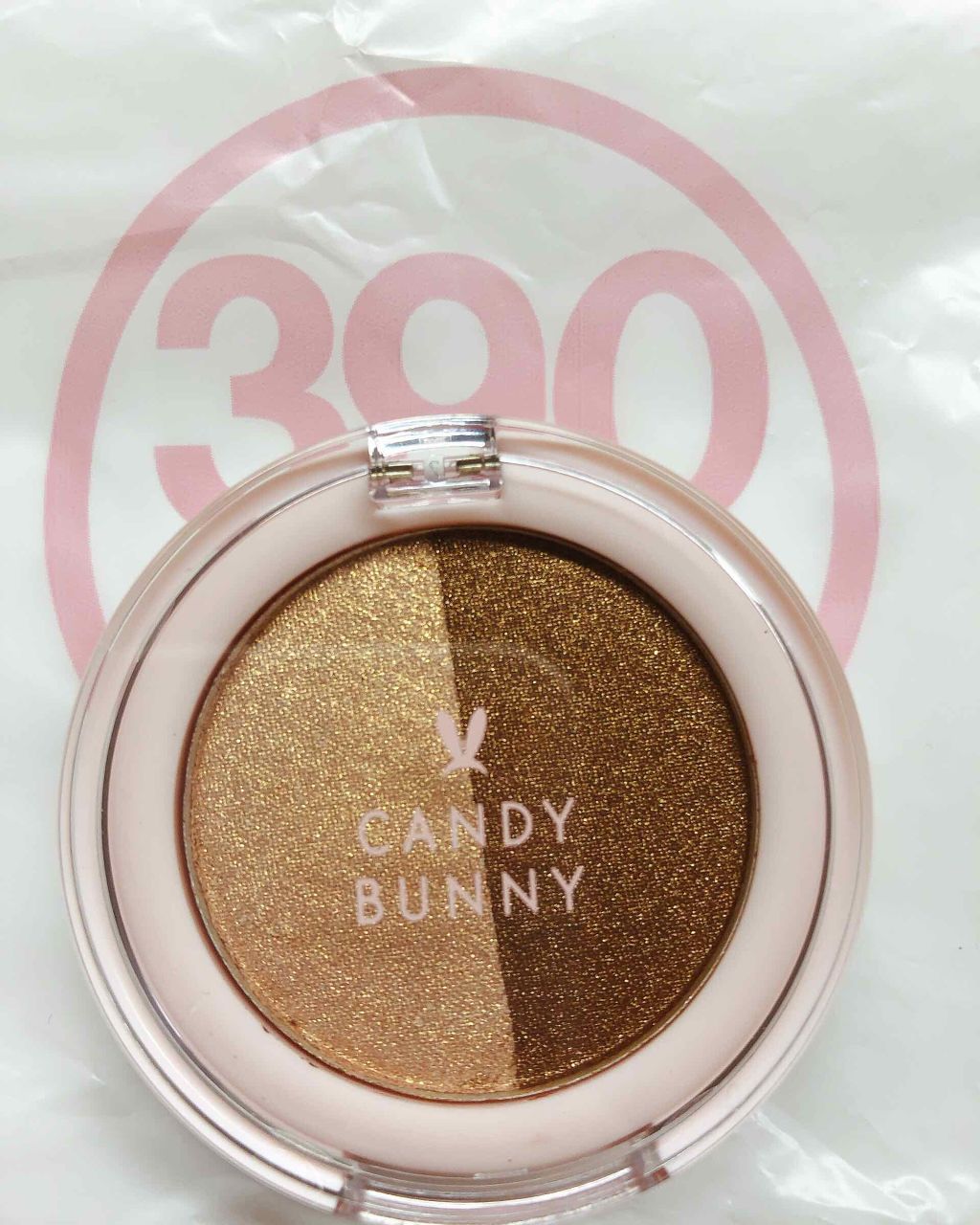 CANDY BUNNYダブルカラーアイシャドウ/サンキューマート/アイシャドウパレットを使ったクチコミ(2枚目)