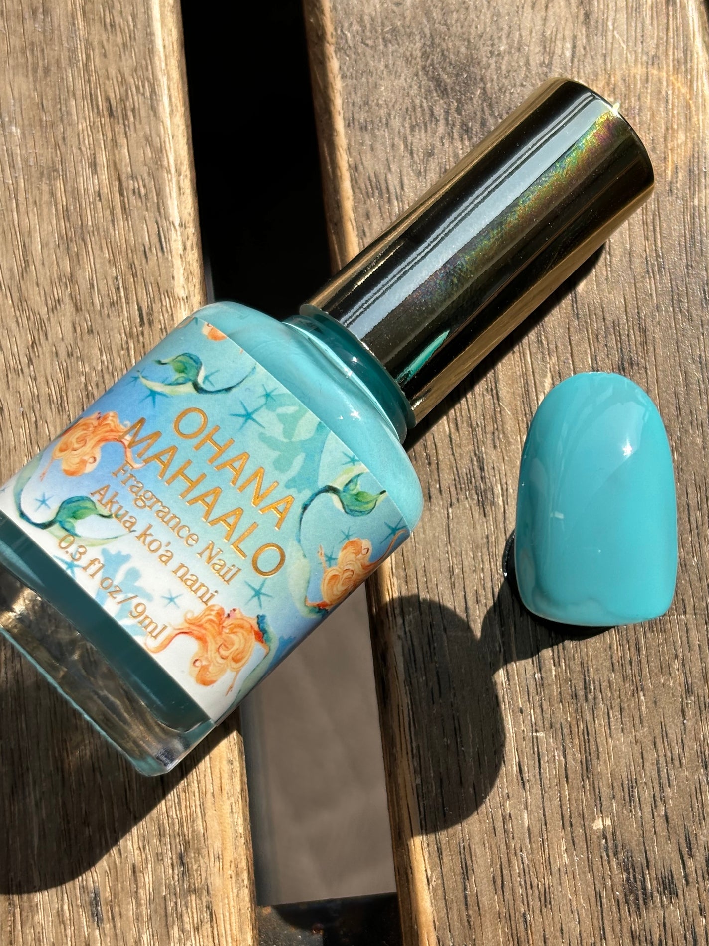 オハナ・マハロ フレグランスネイル 〈ピカケ アウリィ〉/OHANA MAHAALO/マニキュアを使ったクチコミ(3枚目)