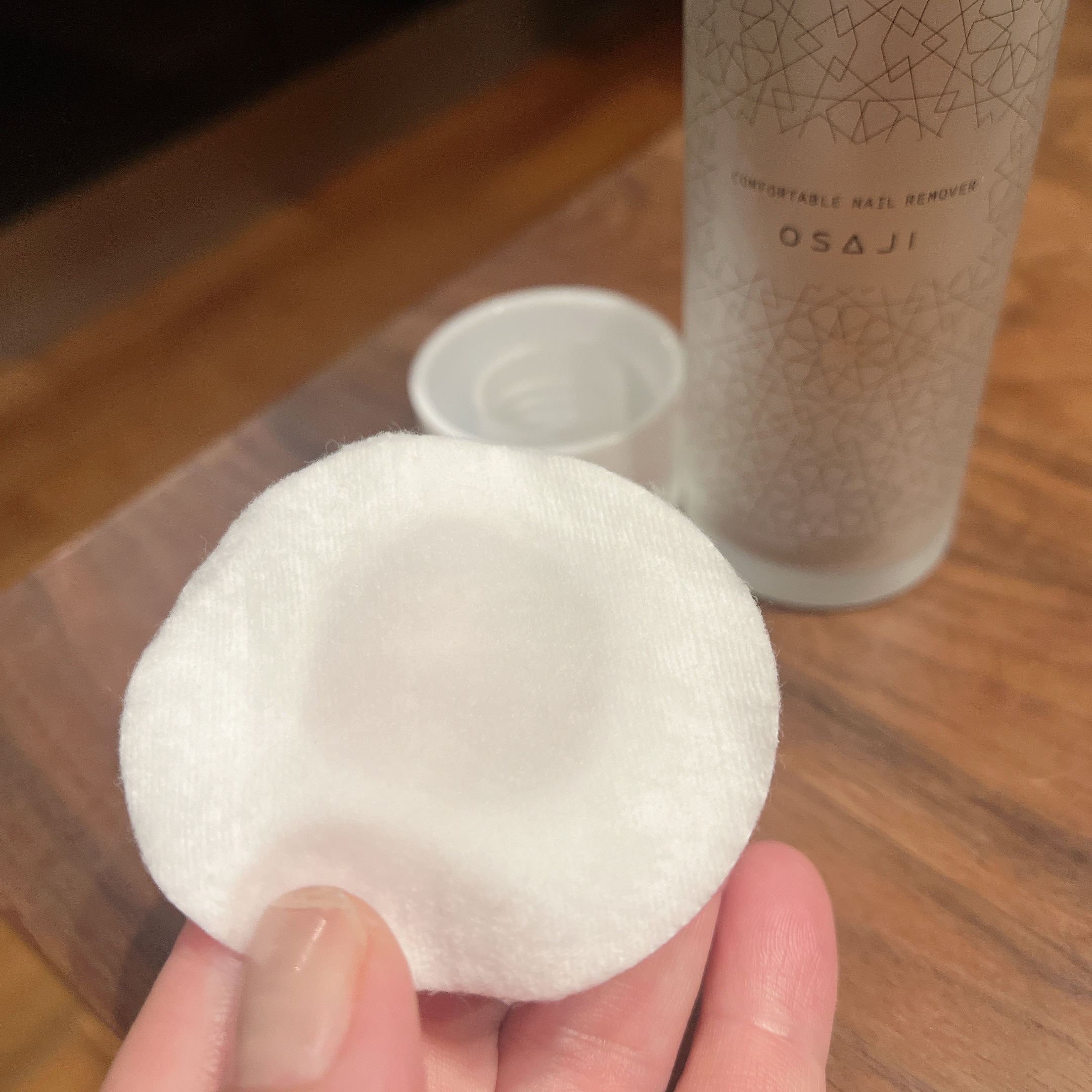 オサジ コンフォータブル ネイルリムーバー/OSAJI/除光液を使ったクチコミ（2枚目）