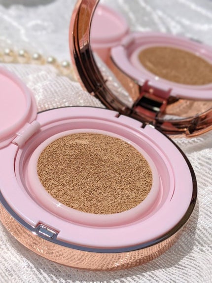 ピンクティーツリーカバークッション/APLIN/クッションファンデーションを使ったクチコミ(3枚目)