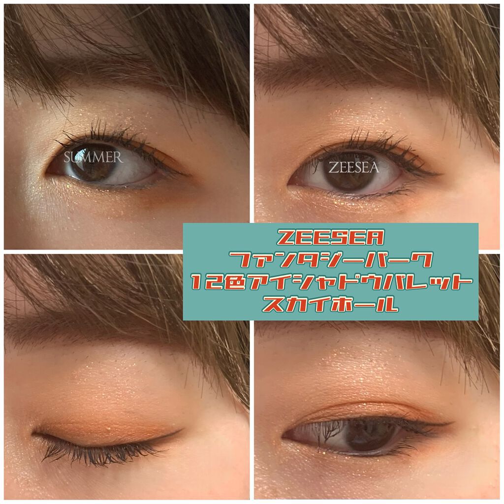 ZEESEA「ファンタジーパーク」12色アイシャドウパレット/ZEESEA/アイシャドウパレットを使ったクチコミ(1枚目)