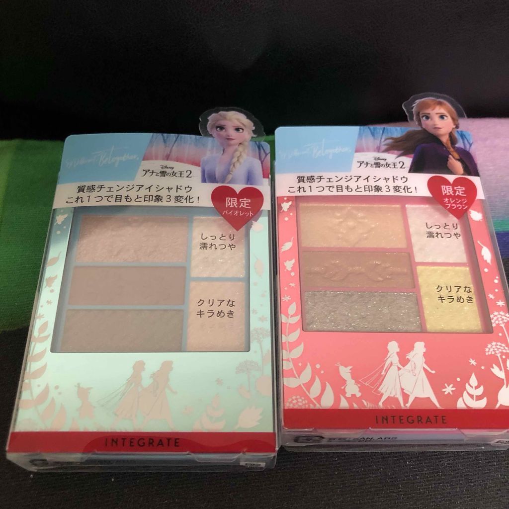 トリプルレシピアイズ/インテグレート/アイシャドウパレットを使ったクチコミ（1枚目）