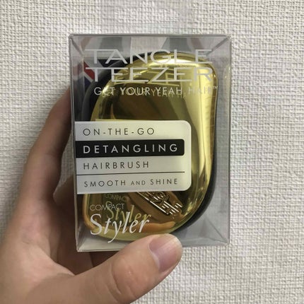 コンパクトスタイラー/TANGLE TEEZER/ヘアブラシを使ったクチコミ(1枚目)