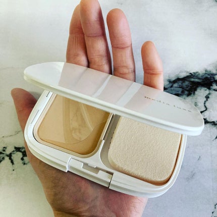 パウダーファンデーション/media luxe/パウダーファンデーションを使ったクチコミ(9枚目)