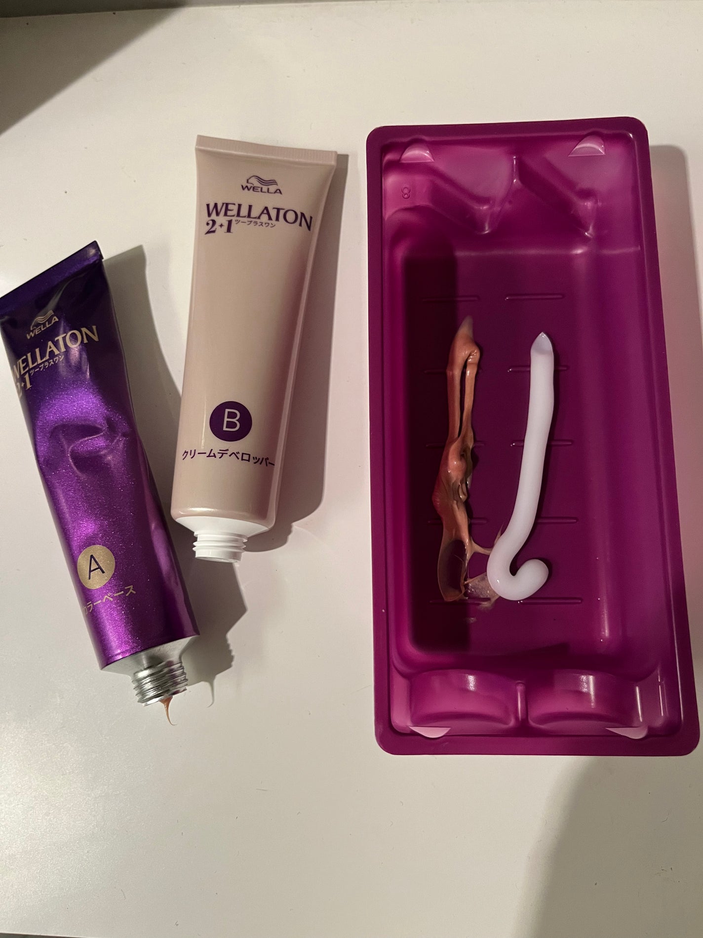 ウエラトーン ツープラスワン クリームタイプ/ウエラ/ヘアカラーを使ったクチコミ(8枚目)