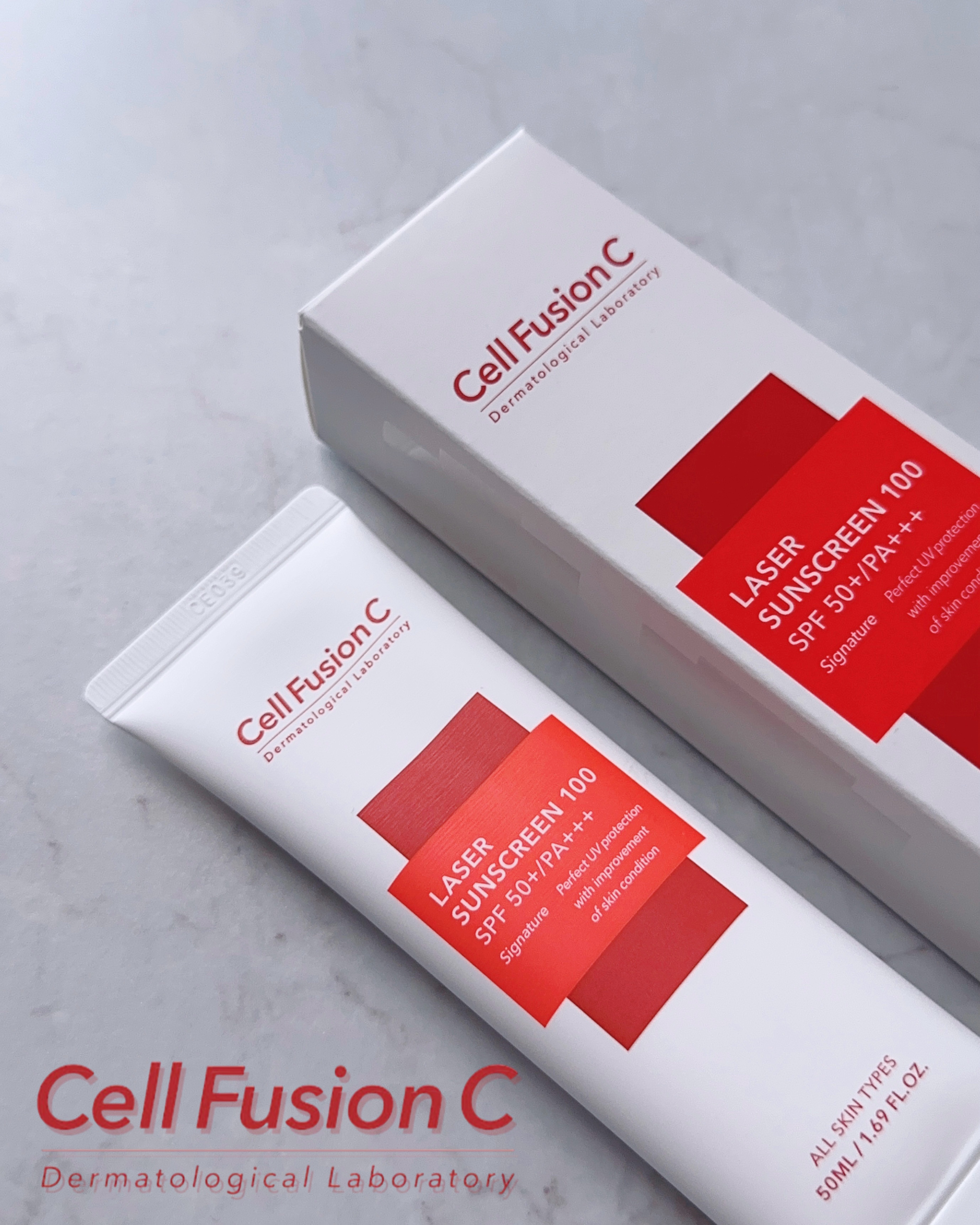 レーザーサンスクリーン 100/Cell Fusion C(セルフュージョンシー)/日焼け止めクリームを使ったクチコミ（1枚目）