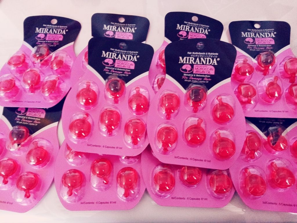 ヘアビタミン デイリーケアヘアオイル/MIRANDA/ヘアオイルを使ったクチコミ（2枚目）