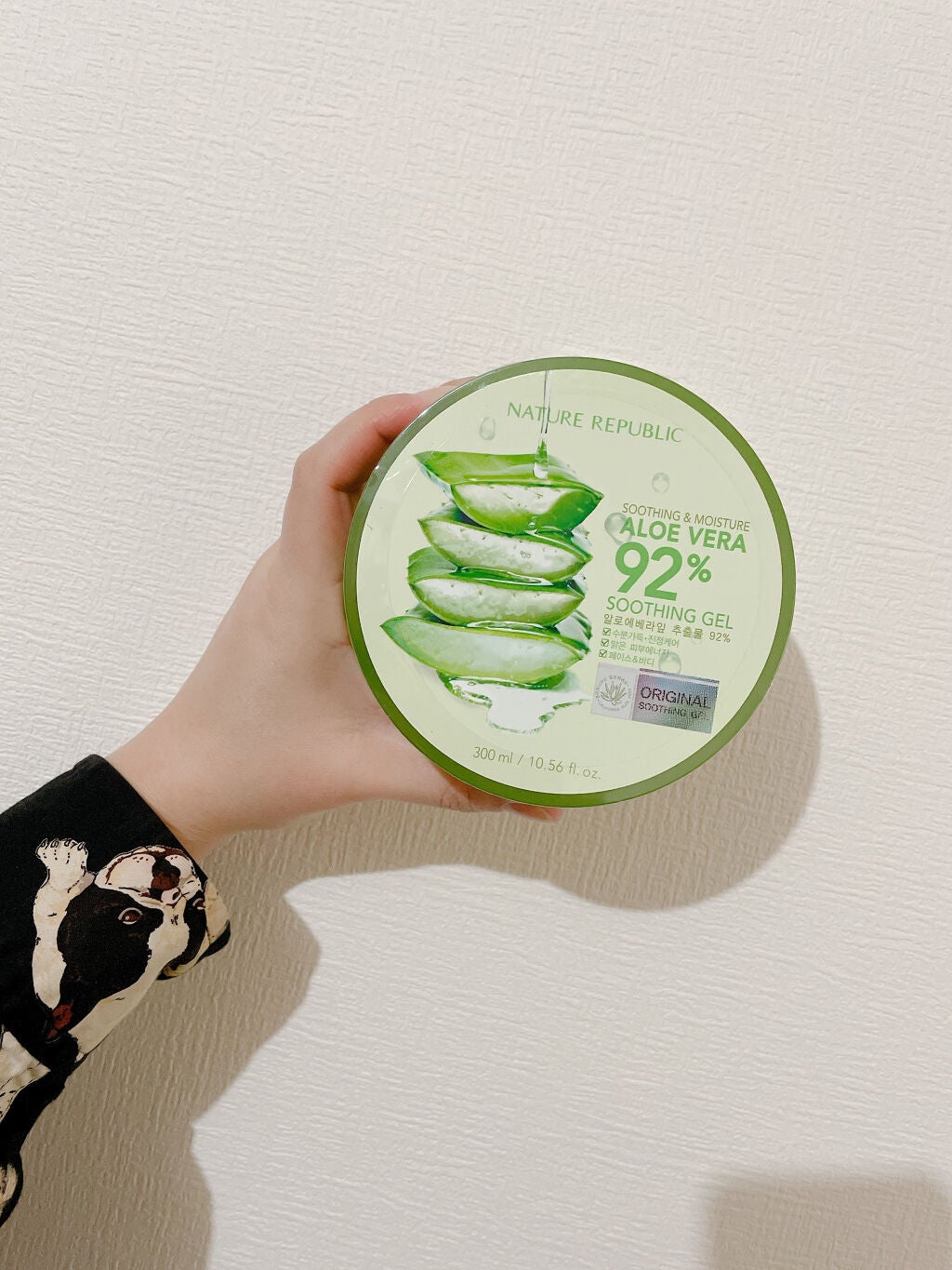 マイルド&モイスチャーアロエジェル/ネイチャーリパブリック/ボディローションを使ったクチコミ(1枚目)