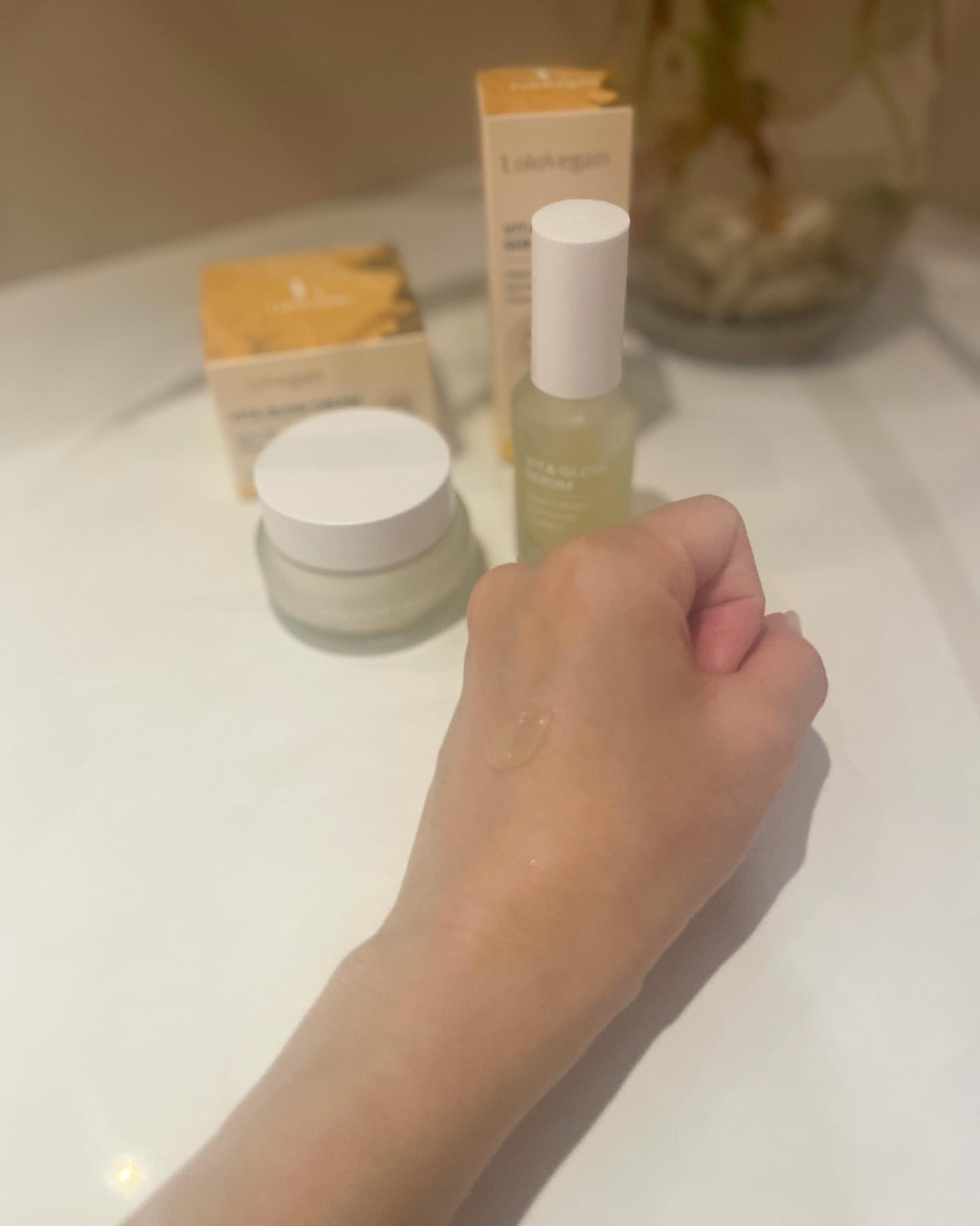 シトラスゆずバイタライジングセラム/Lolovegan/美容液を使ったクチコミ（2枚目）