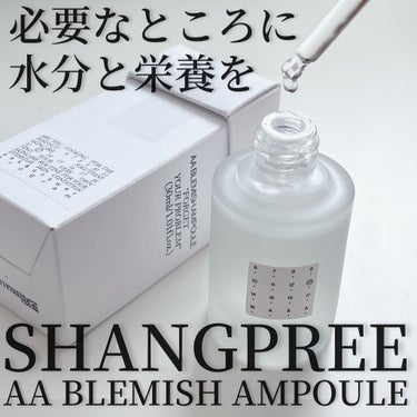 AAブレミッシュセラム/Shangpree/美容液を使ったクチコミ（1枚目）