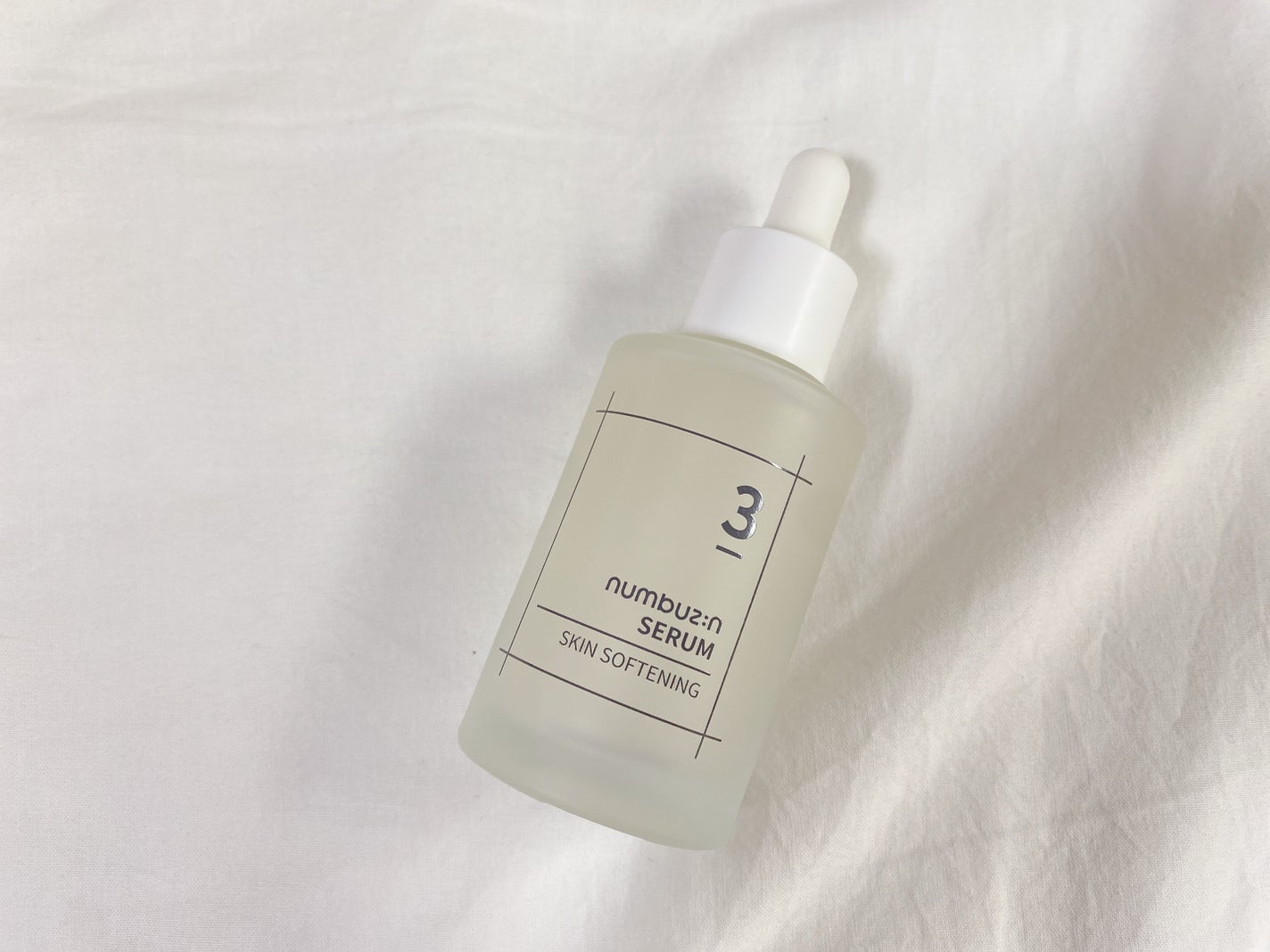 3番 すべすべキメケアセラム/numbuzin/美容液を使ったクチコミ(1枚目)