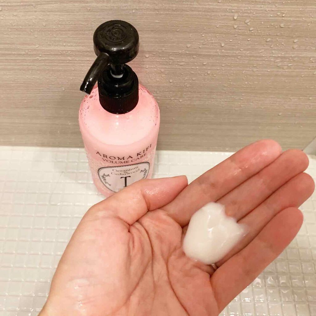 ボリュームケアシャンプー／トリートメント シャンプー 500ml /AROMA KIFI/シャンプー・コンディショナーを使ったクチコミ（1枚目）