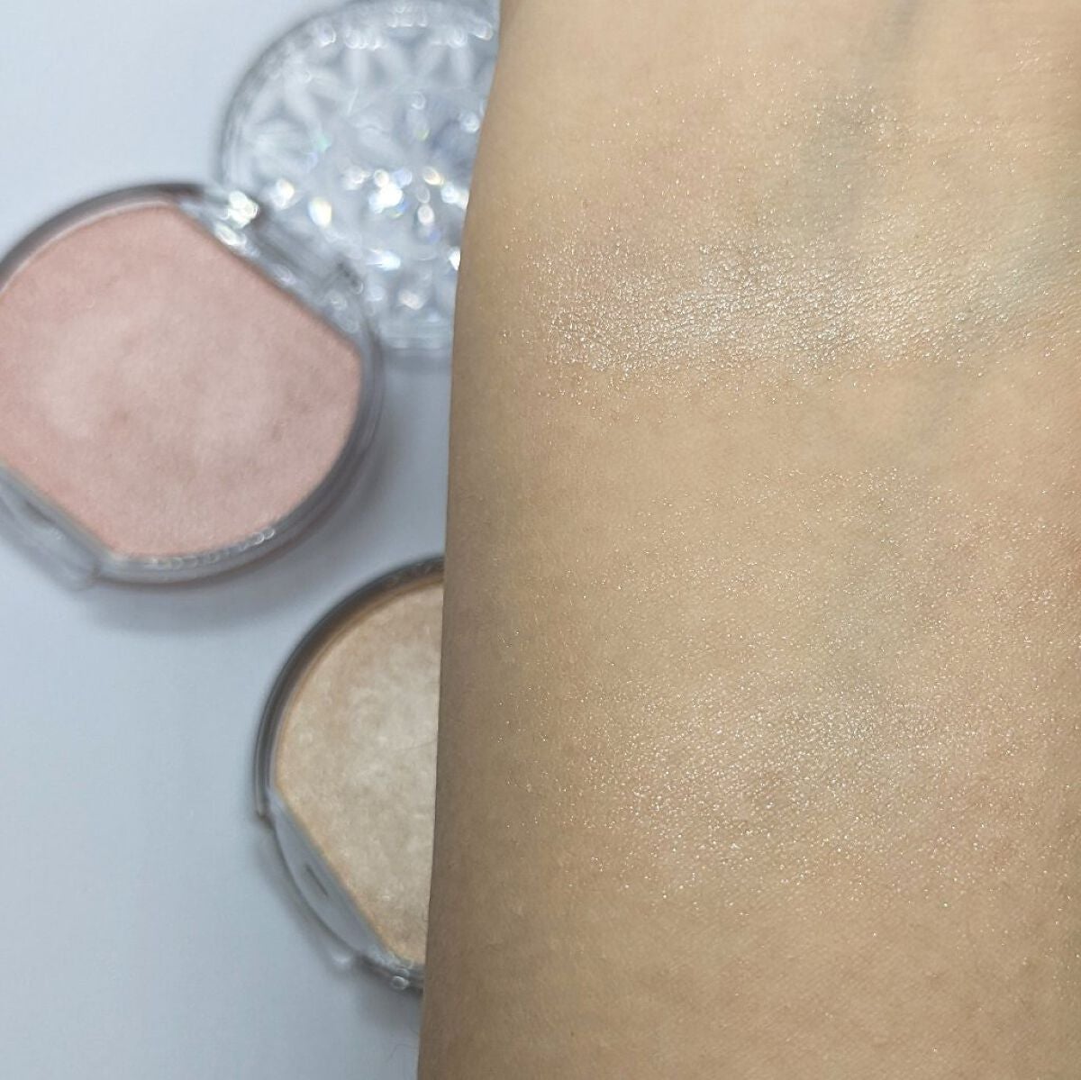 むにゅっとハイライター/キャンメイク/クリームハイライトを使ったクチコミ(7枚目)